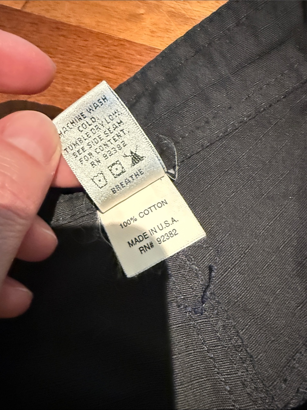 Prana Black Drawstring Cargo Shorts - Picture 6 of 7